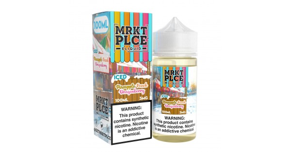 100ML | Iced Pineapple Peach Dragonberry By MrktPlce Australia